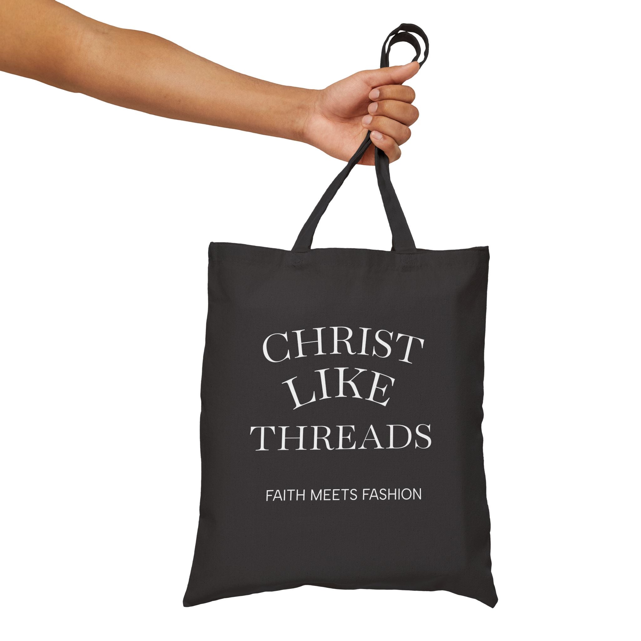 “Christ Like Threads: Faith Meets Fashion” Inspirational Christian Tote