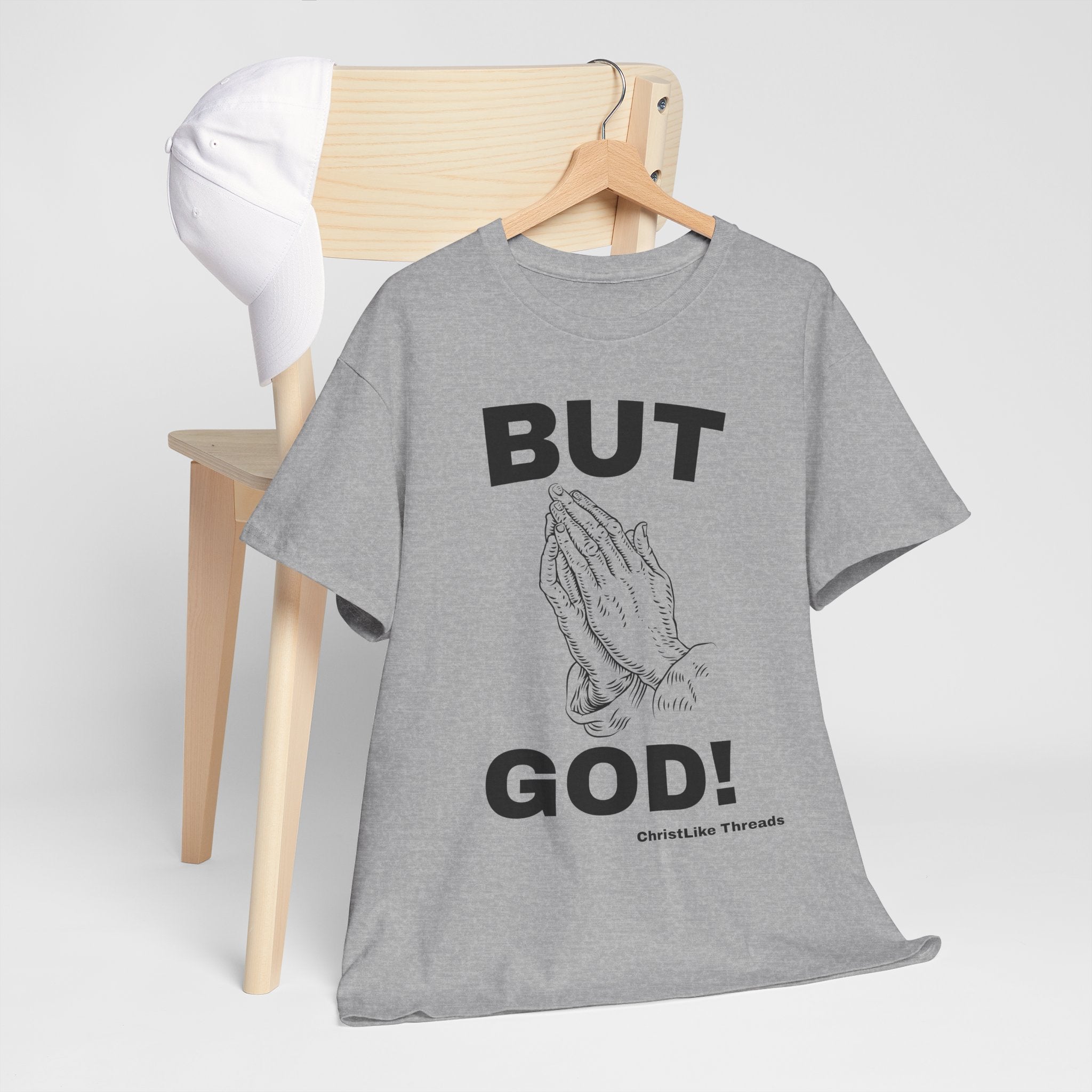 Praying Hands 'BUT GOD!' Tee