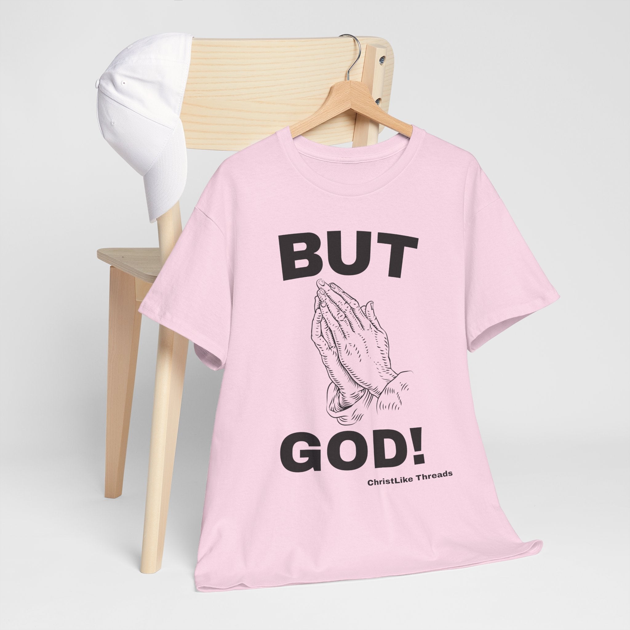 Praying Hands 'BUT GOD!' Tee