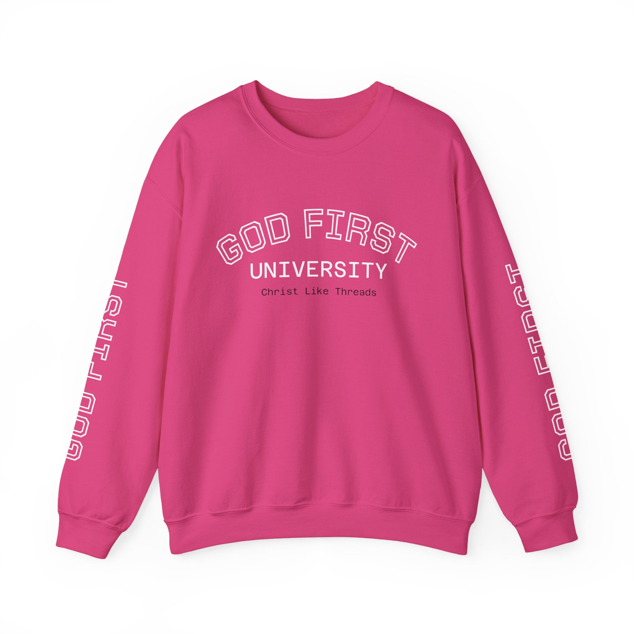 "God First University" Crewneck Sweatshirt