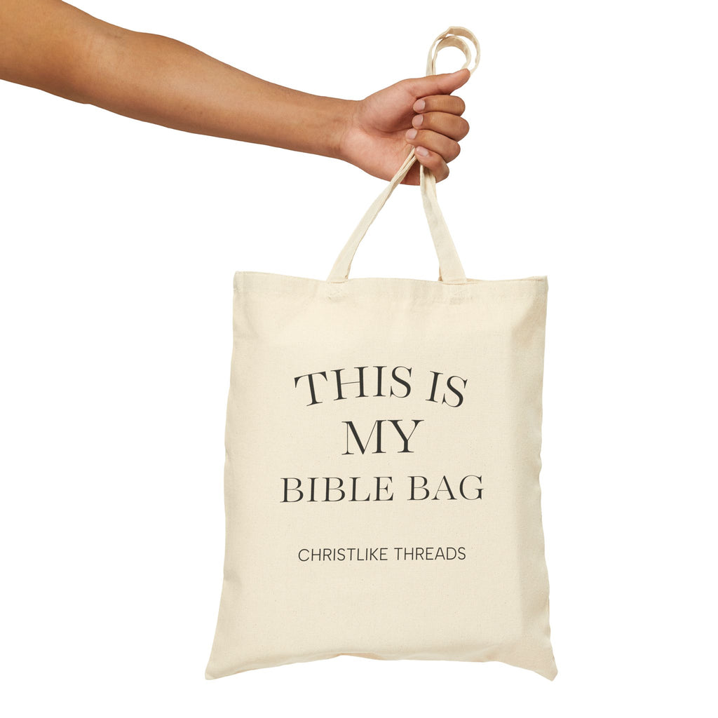 “This is My Bible Bag” Inspirational Christian Tote