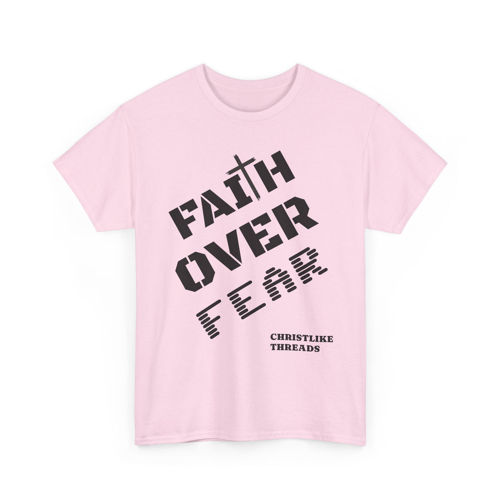 "Faith Over Fear" T-Shirt — Christian Inspirational Tee