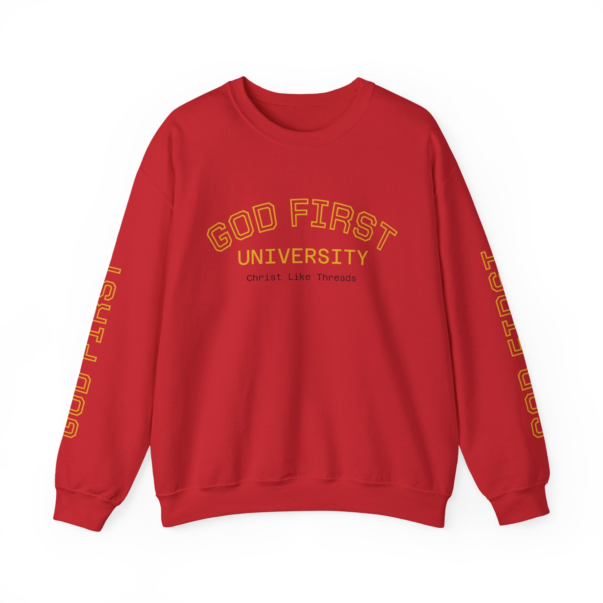 "God First University" Crewneck Sweatshirt
