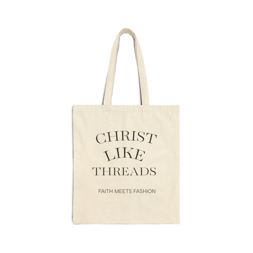 “Christ Like Threads: Faith Meets Fashion” Inspirational Christian Tote
