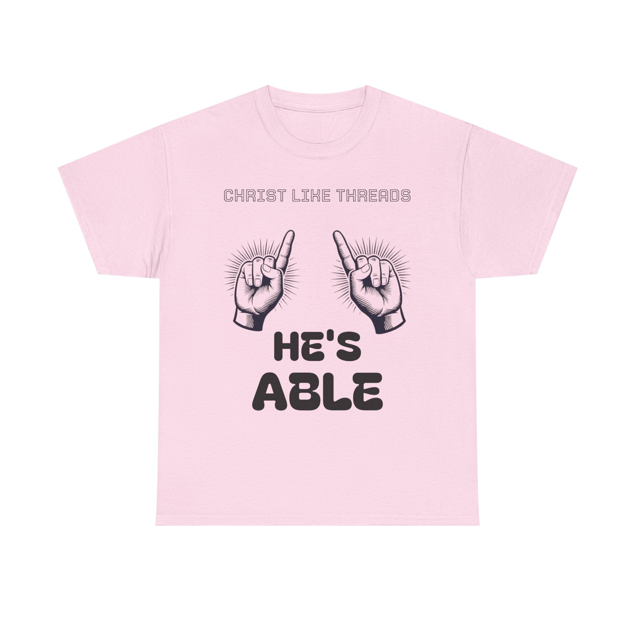 "He's Able" Unisex Heavy Tee