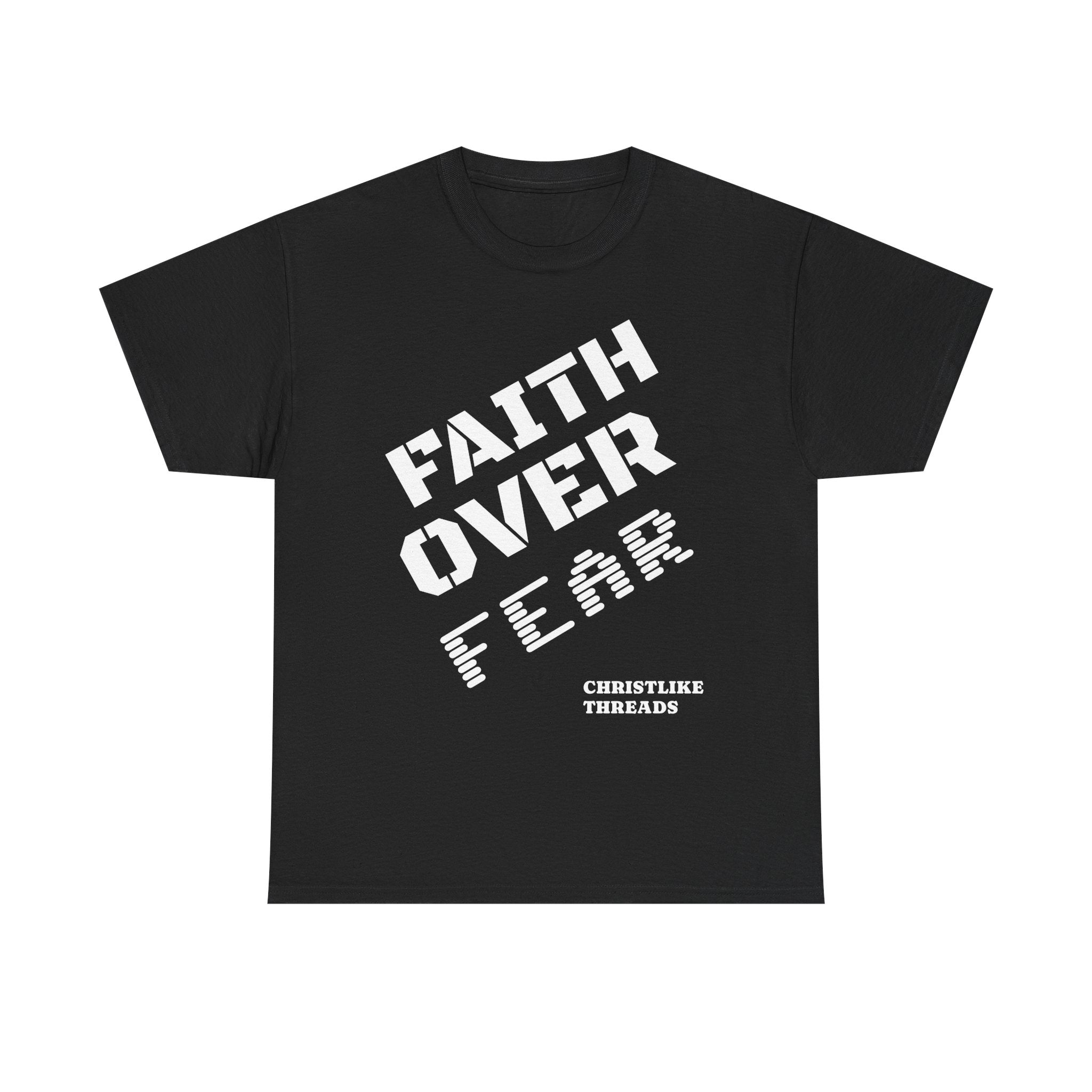 "Faith Over Fear" T-Shirt — Christian Inspirational Tee