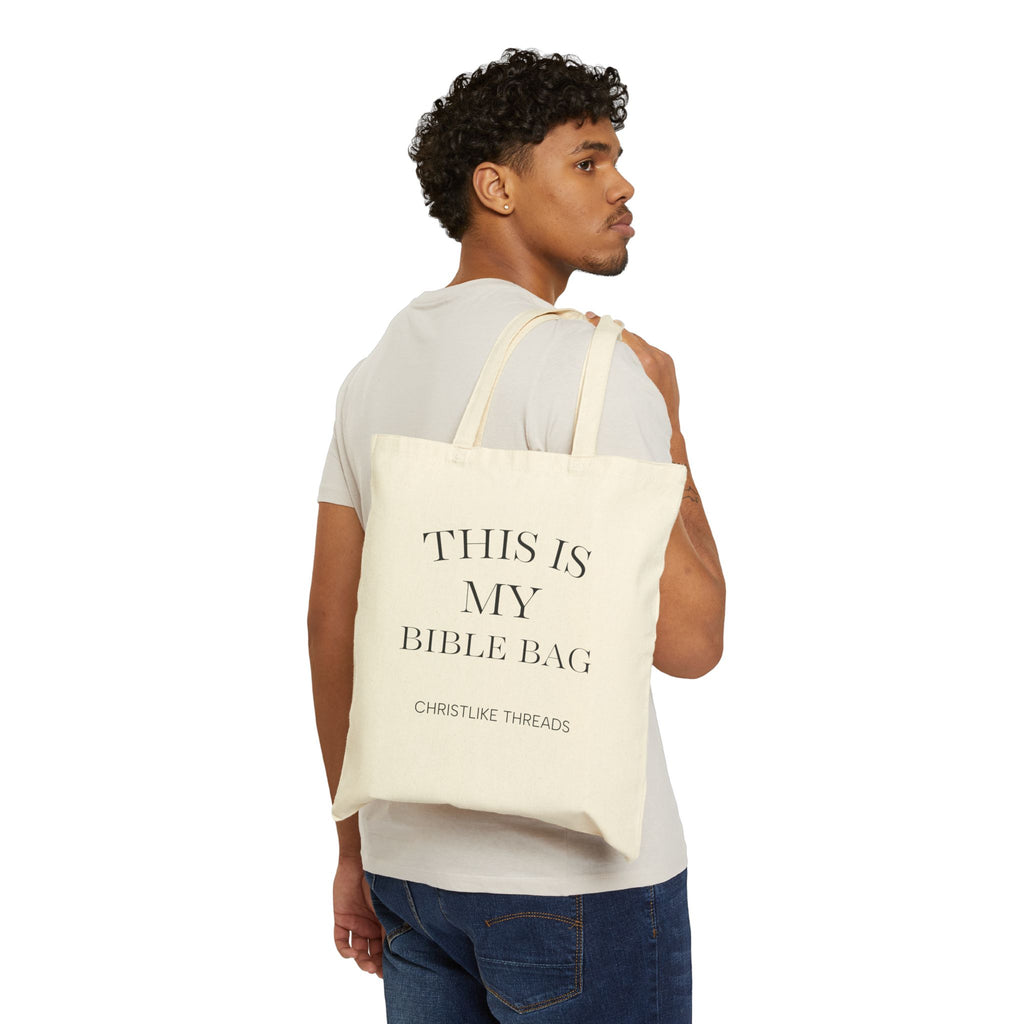 “This is My Bible Bag” Inspirational Christian Tote