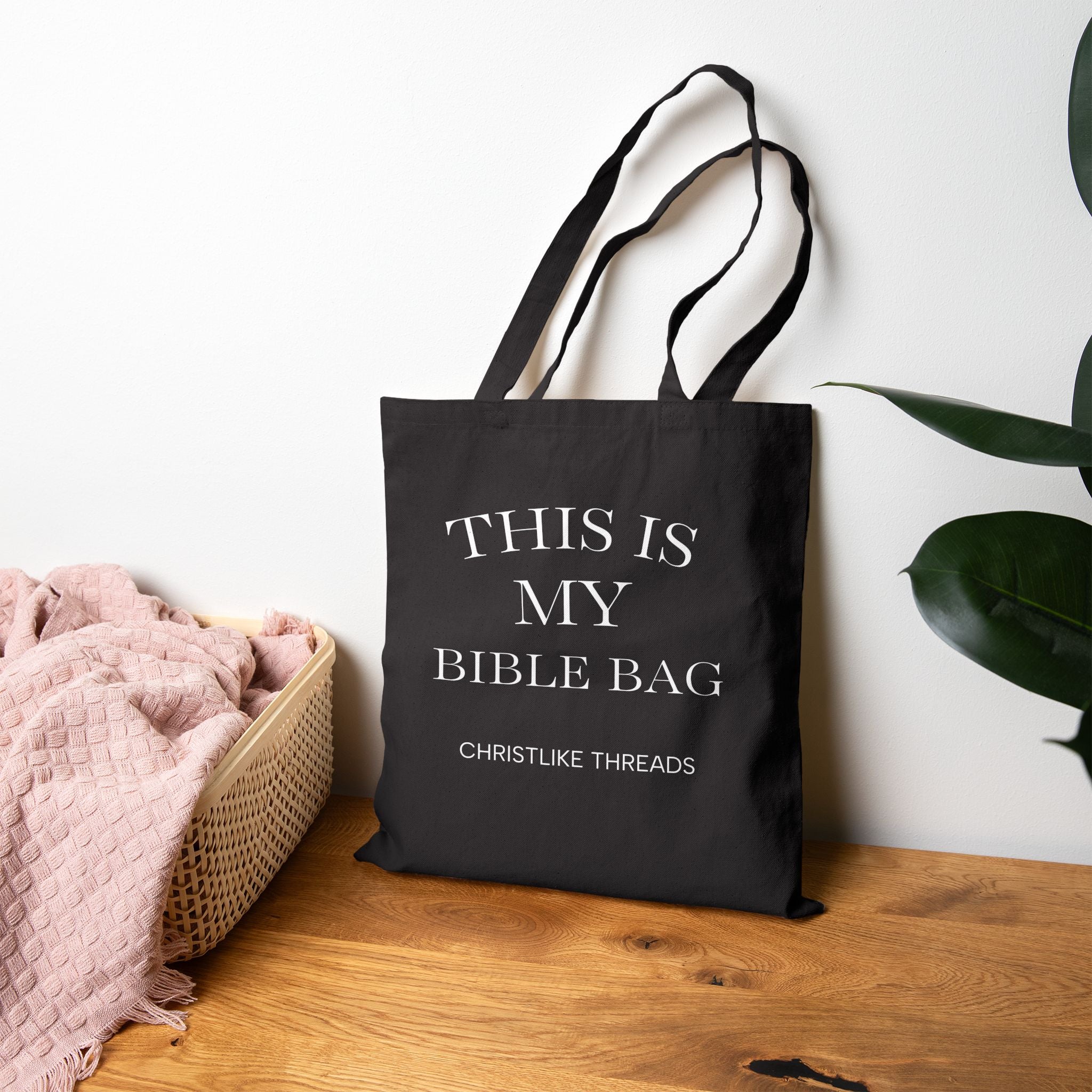 “This is My Bible Bag” Inspirational Christian Tote