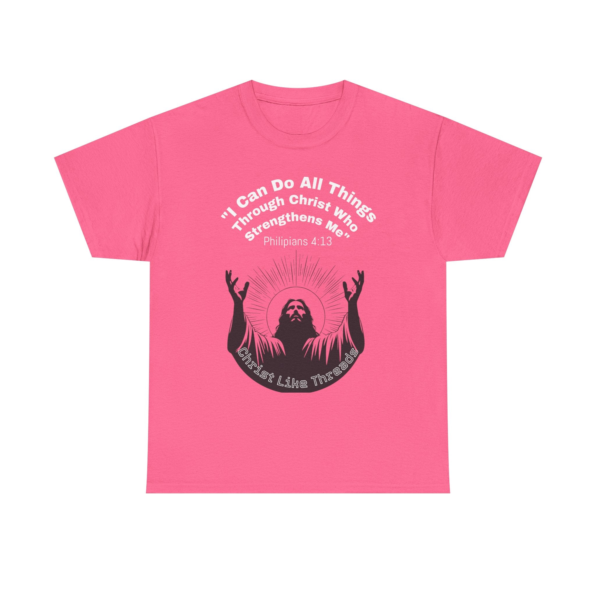 "I can do all things through Christ" Unisex Heavy Tee