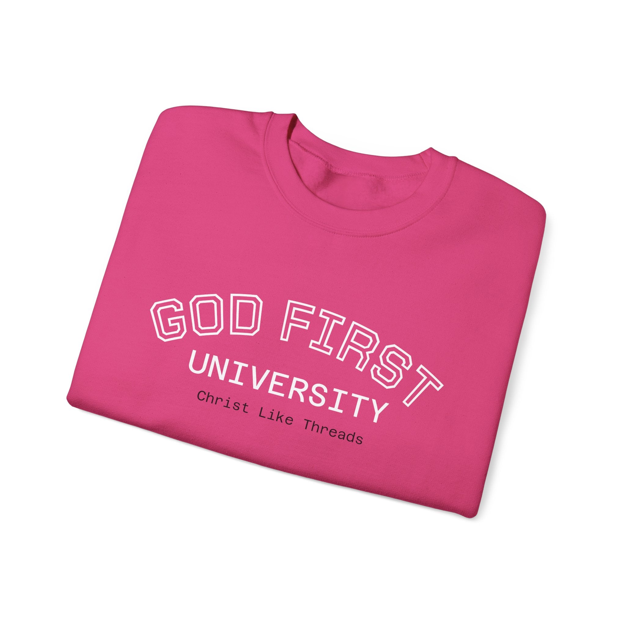"God First University" Crewneck Sweatshirt