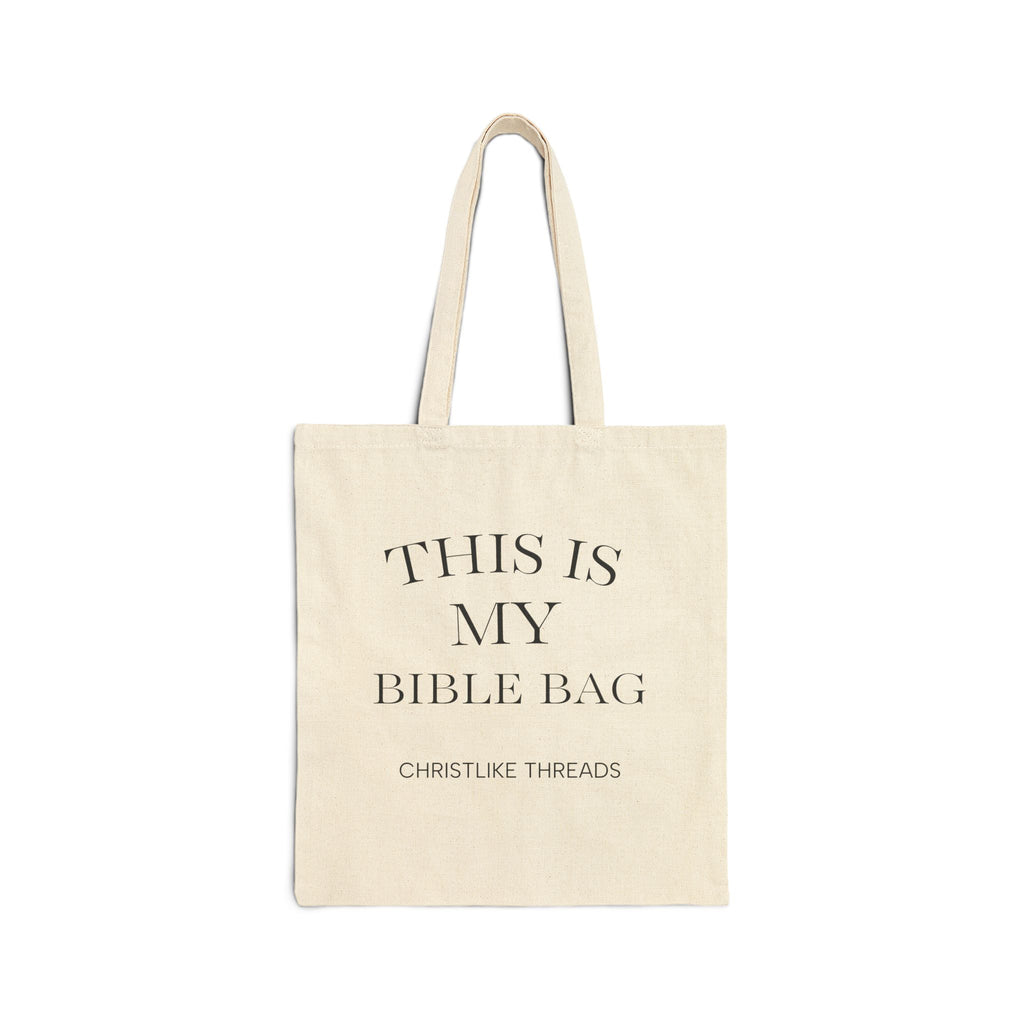 “This is My Bible Bag” Inspirational Christian Tote