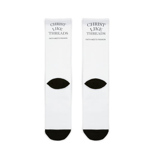 "Christ Like Threads" Faith Graphic Socks