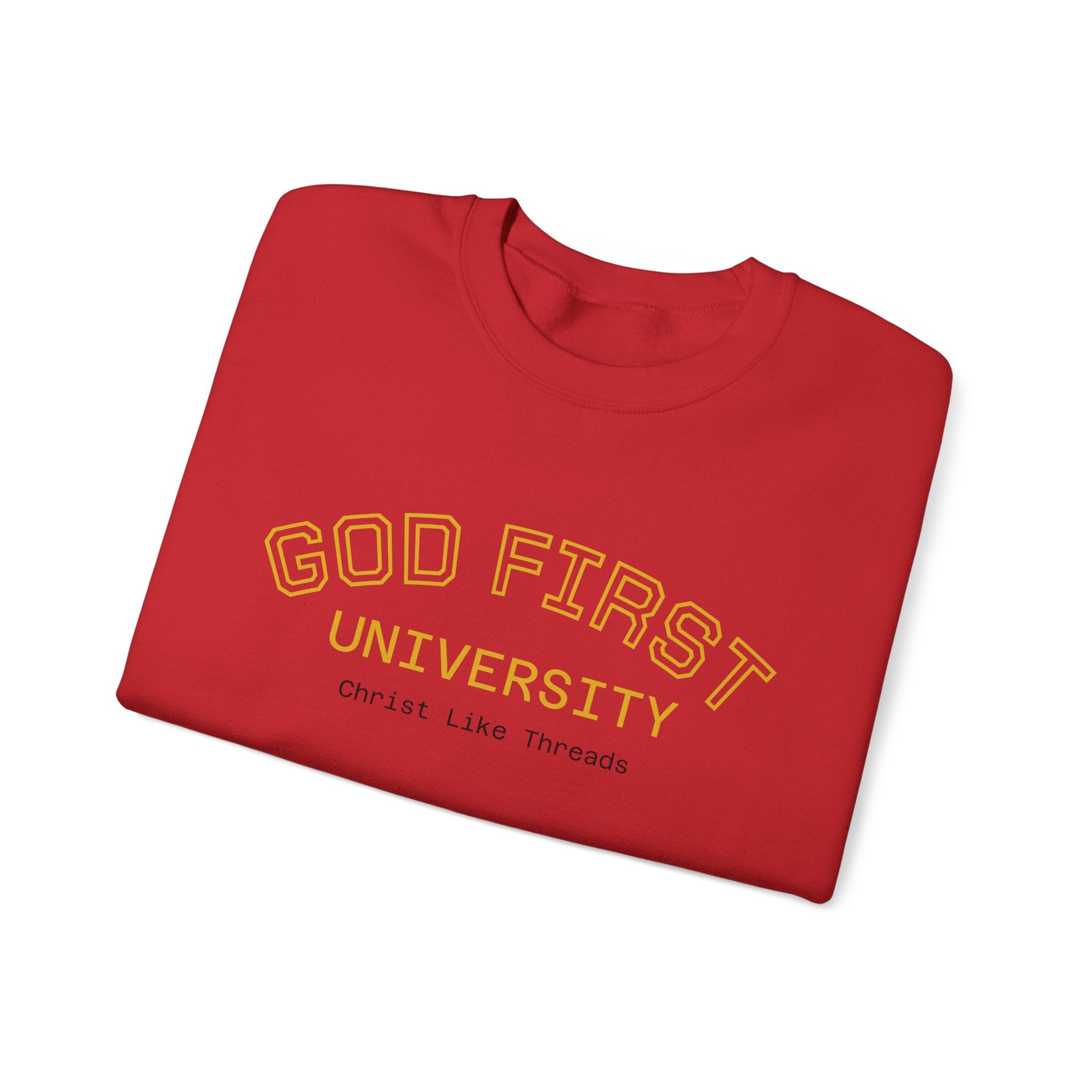 "God First University" Crewneck Sweatshirt