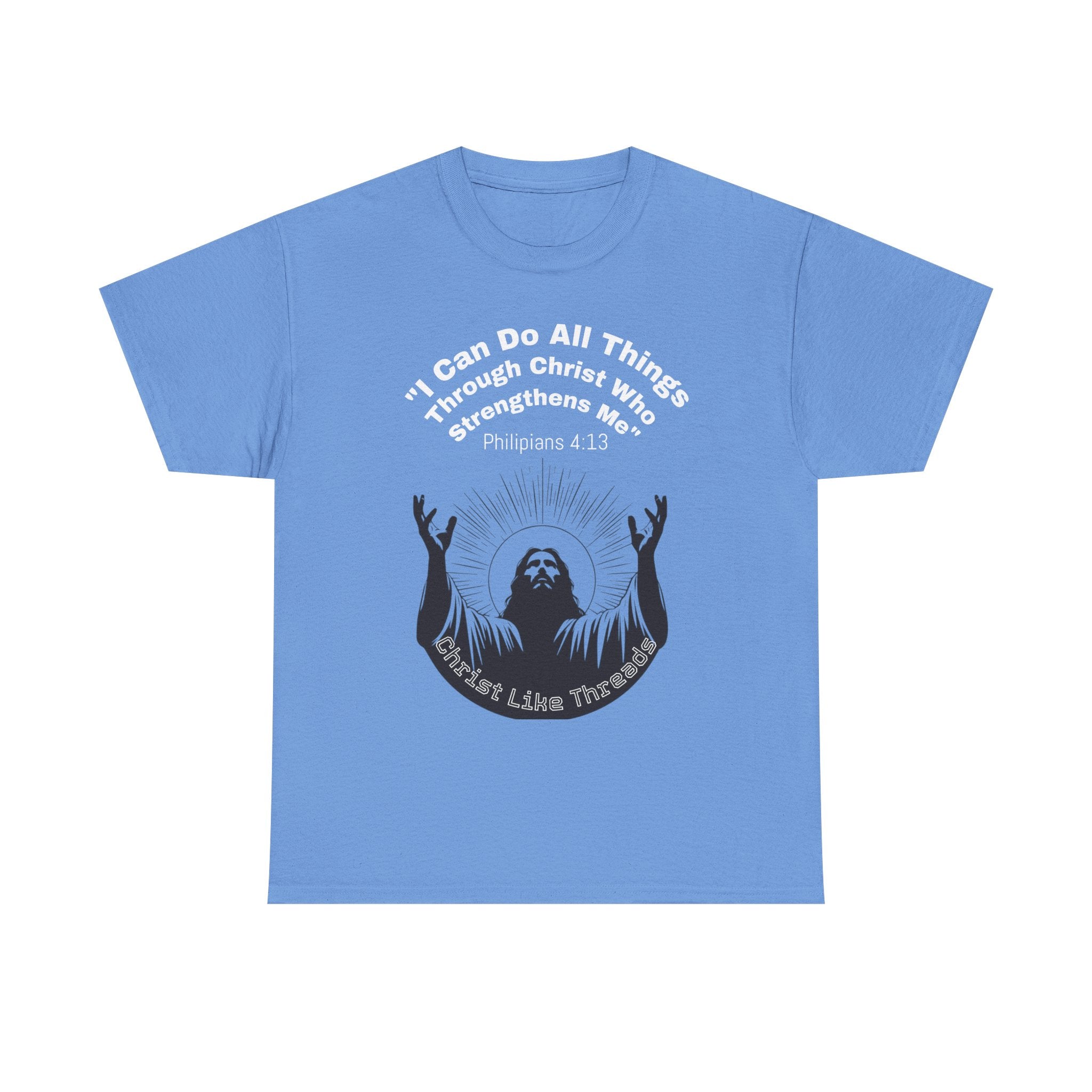 "I can do all things through Christ" Unisex Heavy Tee