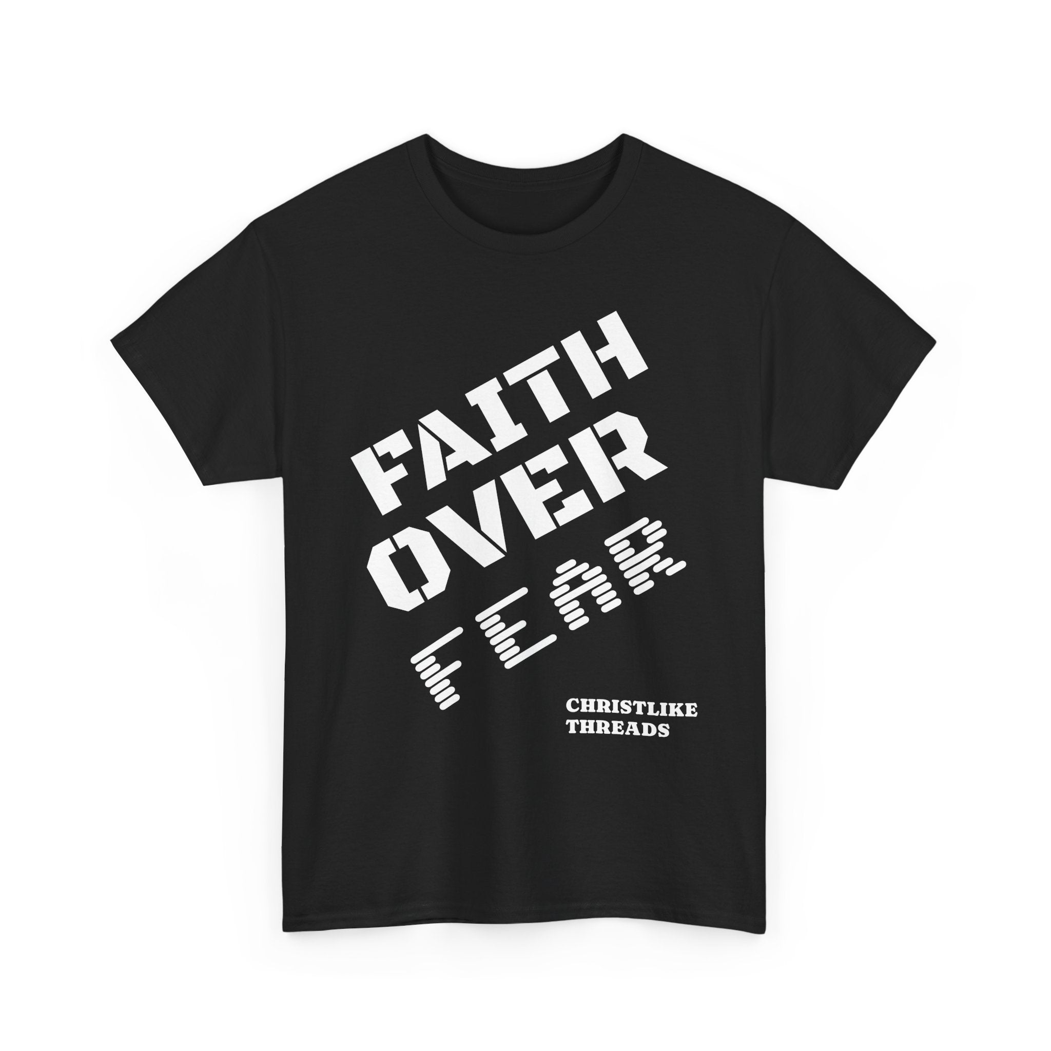 "Faith Over Fear" T-Shirt — Christian Inspirational Tee