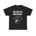 "He's Got the Whole World in His Hands" Unisex Heavy Tee