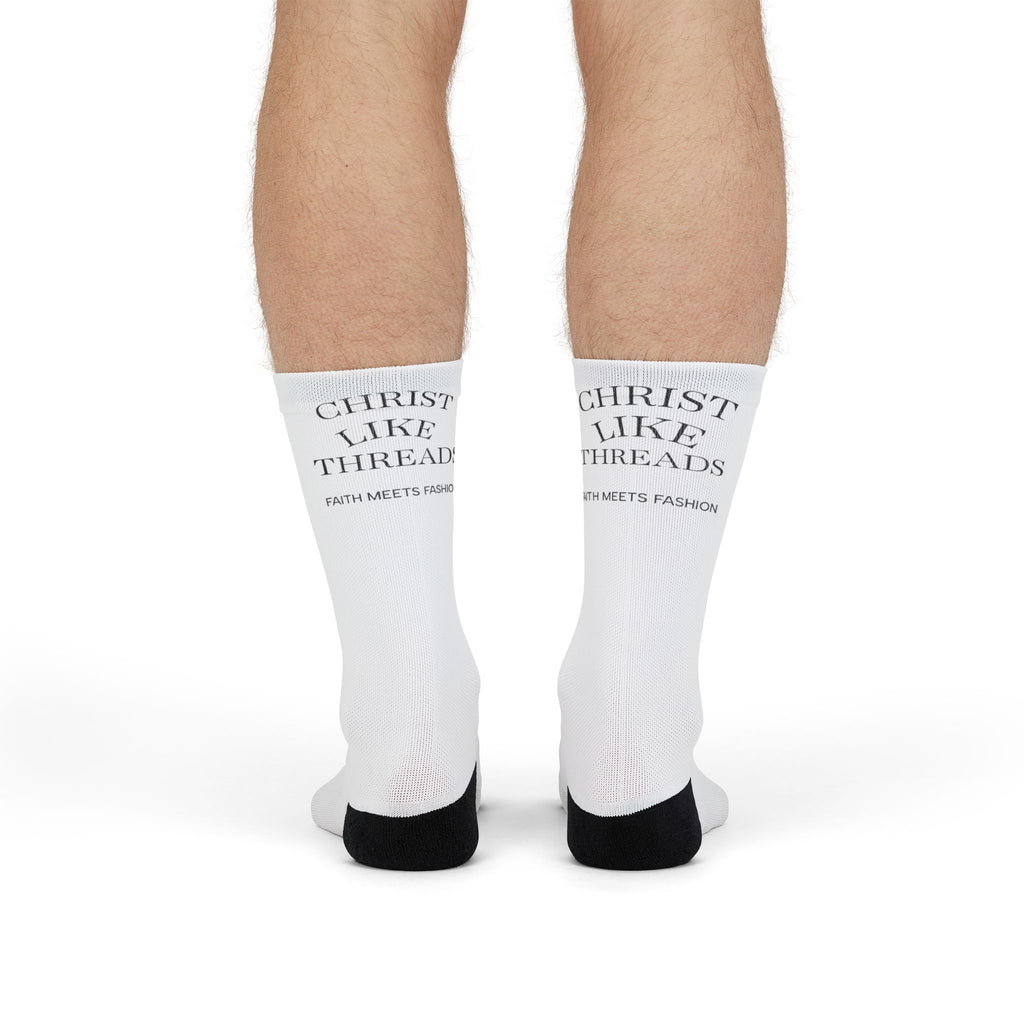 "Christ Like Threads" Faith Graphic Socks