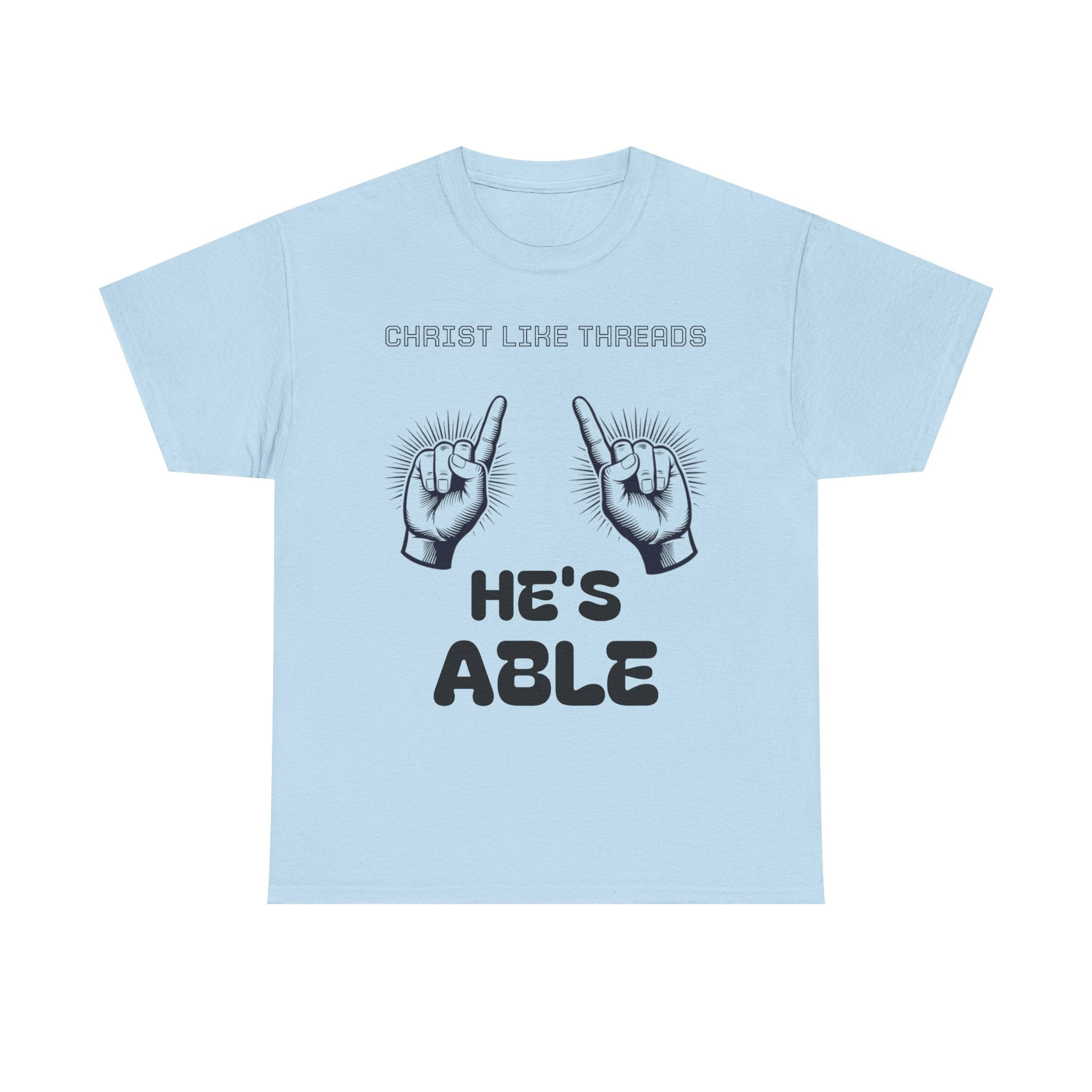 "He's Able" Unisex Heavy Tee